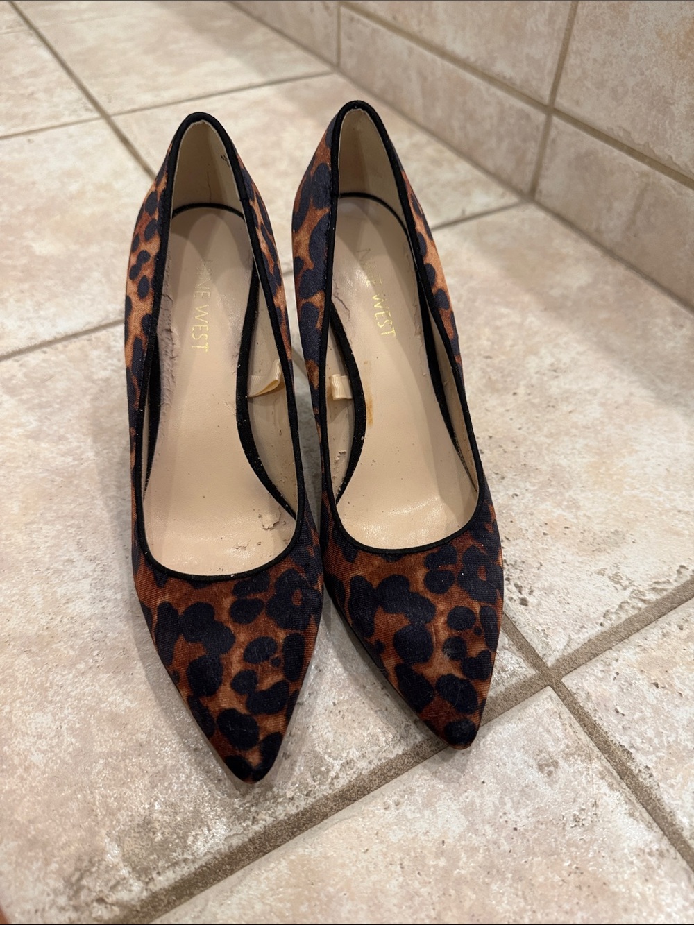 Nine West Leopard Pumps